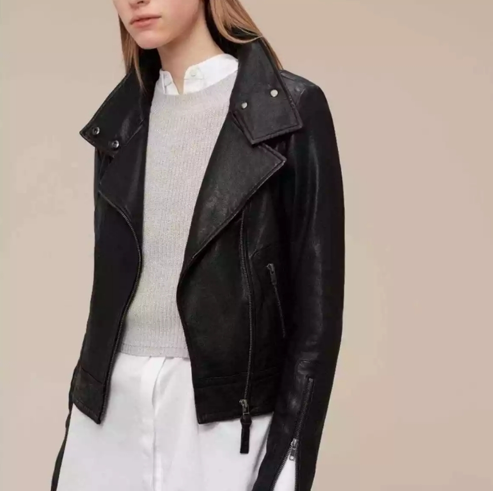 Mackage - Aritzia Kenya Leather Bomber Jacket